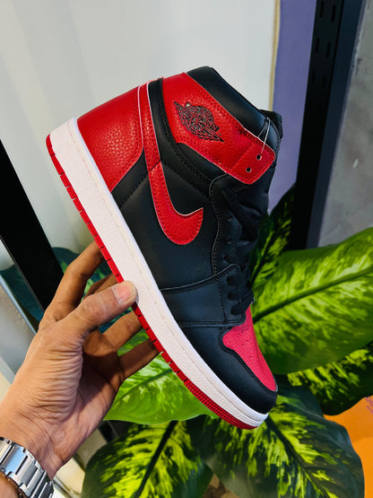 Shoes Nike air jordan 1 red black high