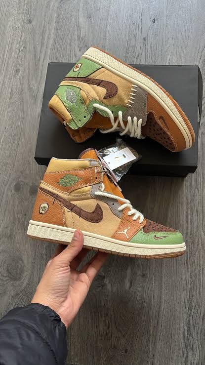 Shoes nike air jordan 1 zion williamson voodoo