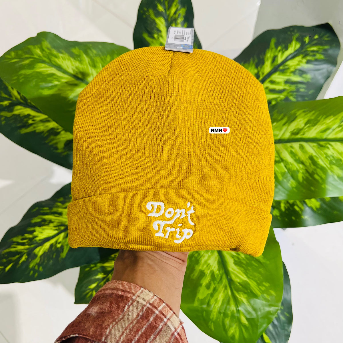 Winter cap dont trip rich mustard