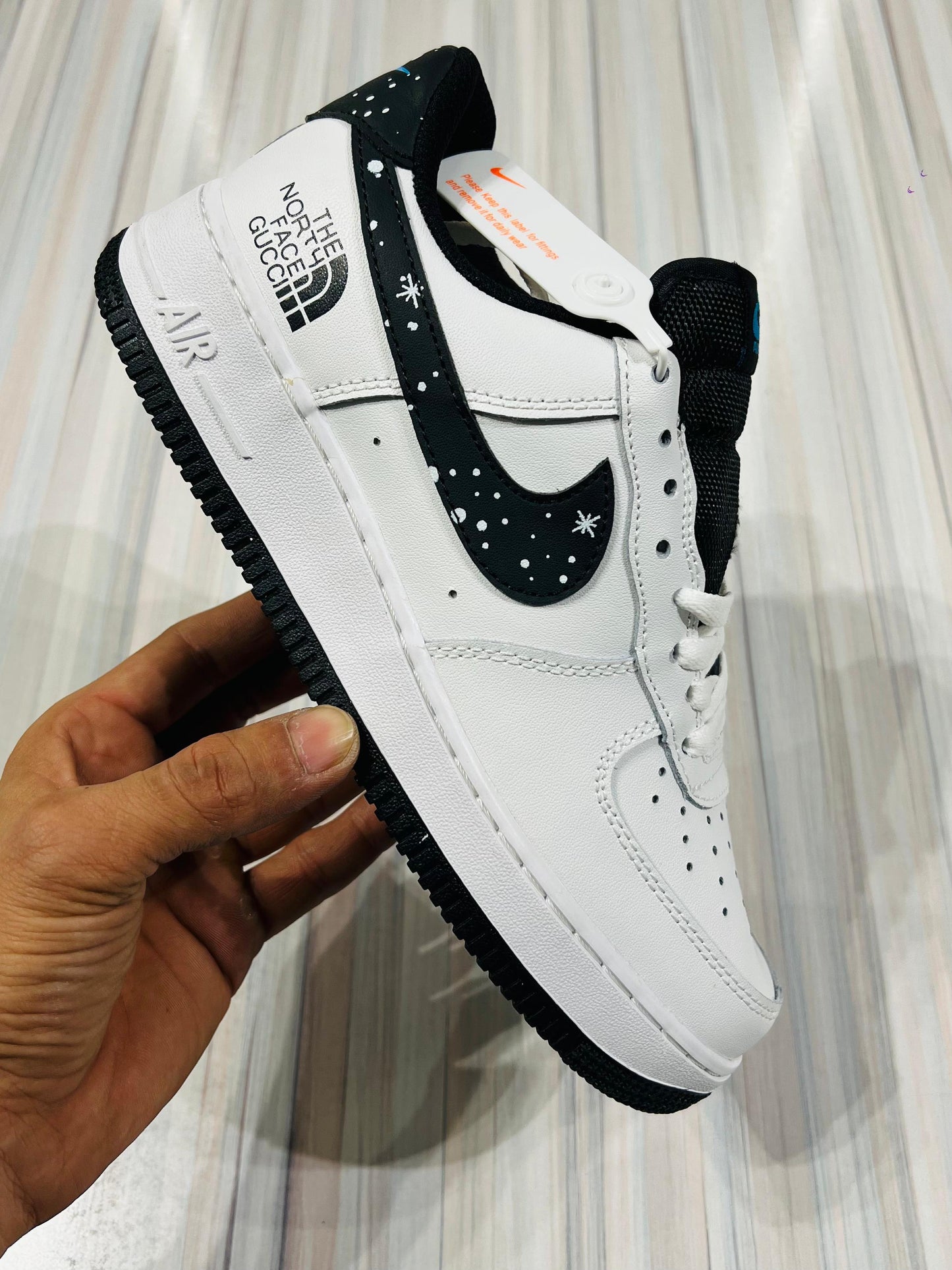 Shoes nike airforce 1 x the north face