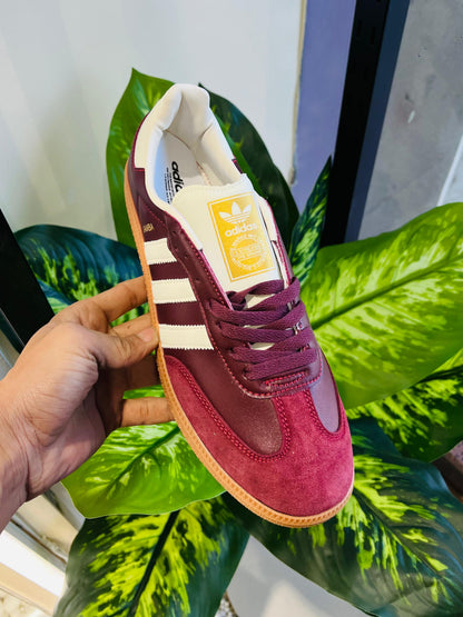 Shoes adidas samba wine mehroon