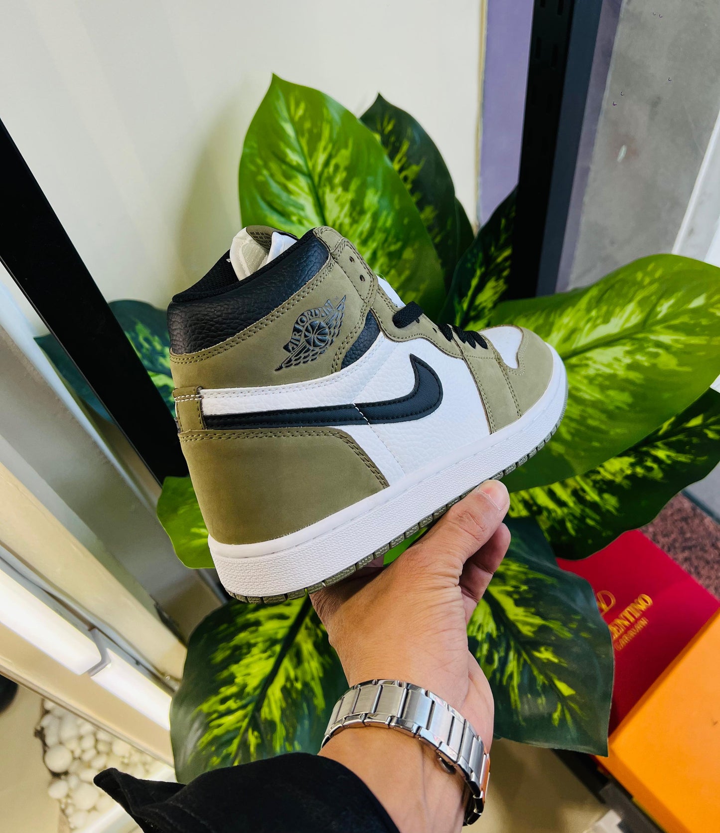 Shoes Nike air jordan 1 olive green