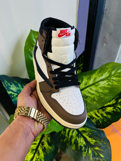 Shoes nike air jordan 1 x travis scott mocha