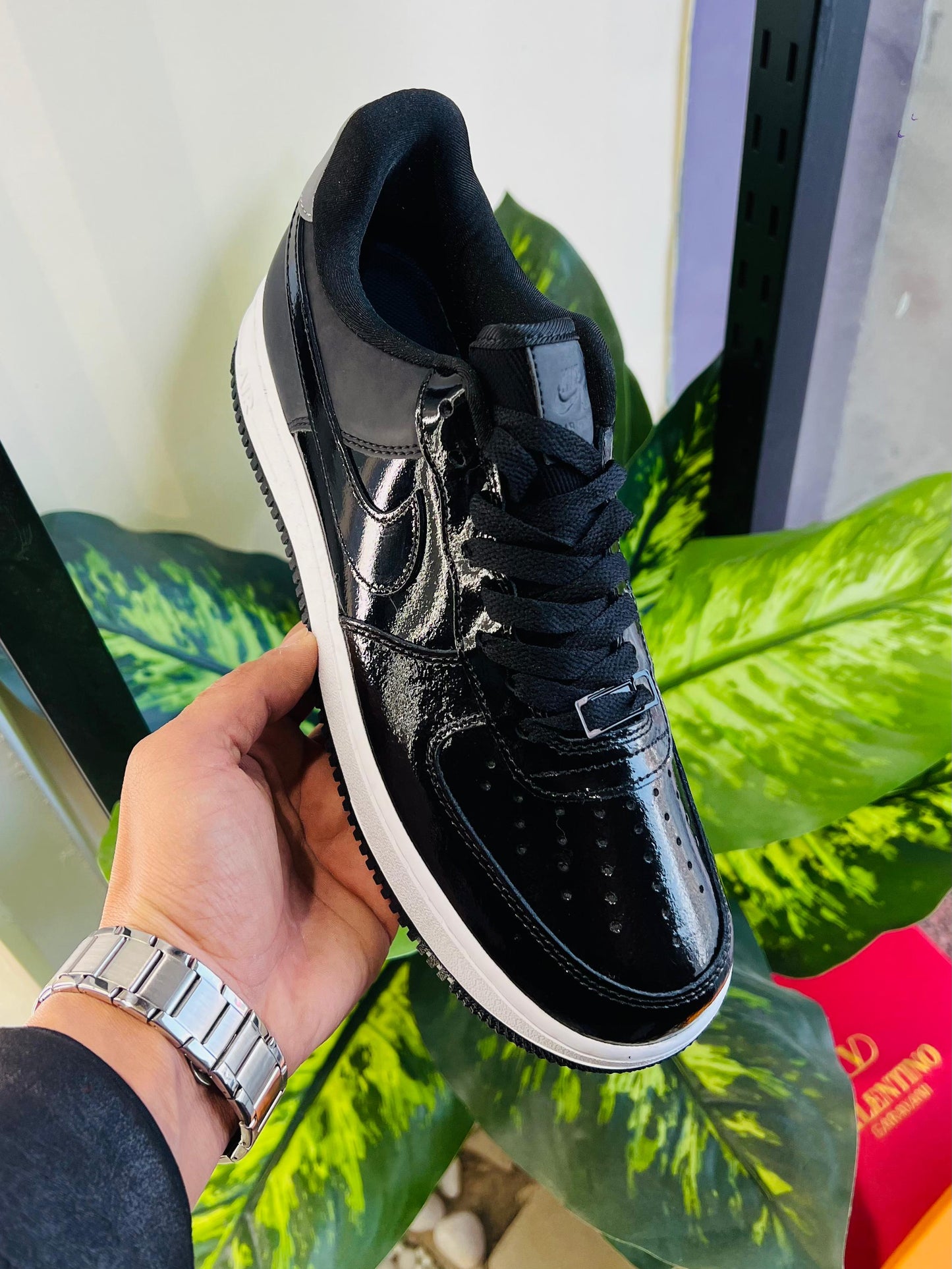 Shoes Nike airforce 1 black patent