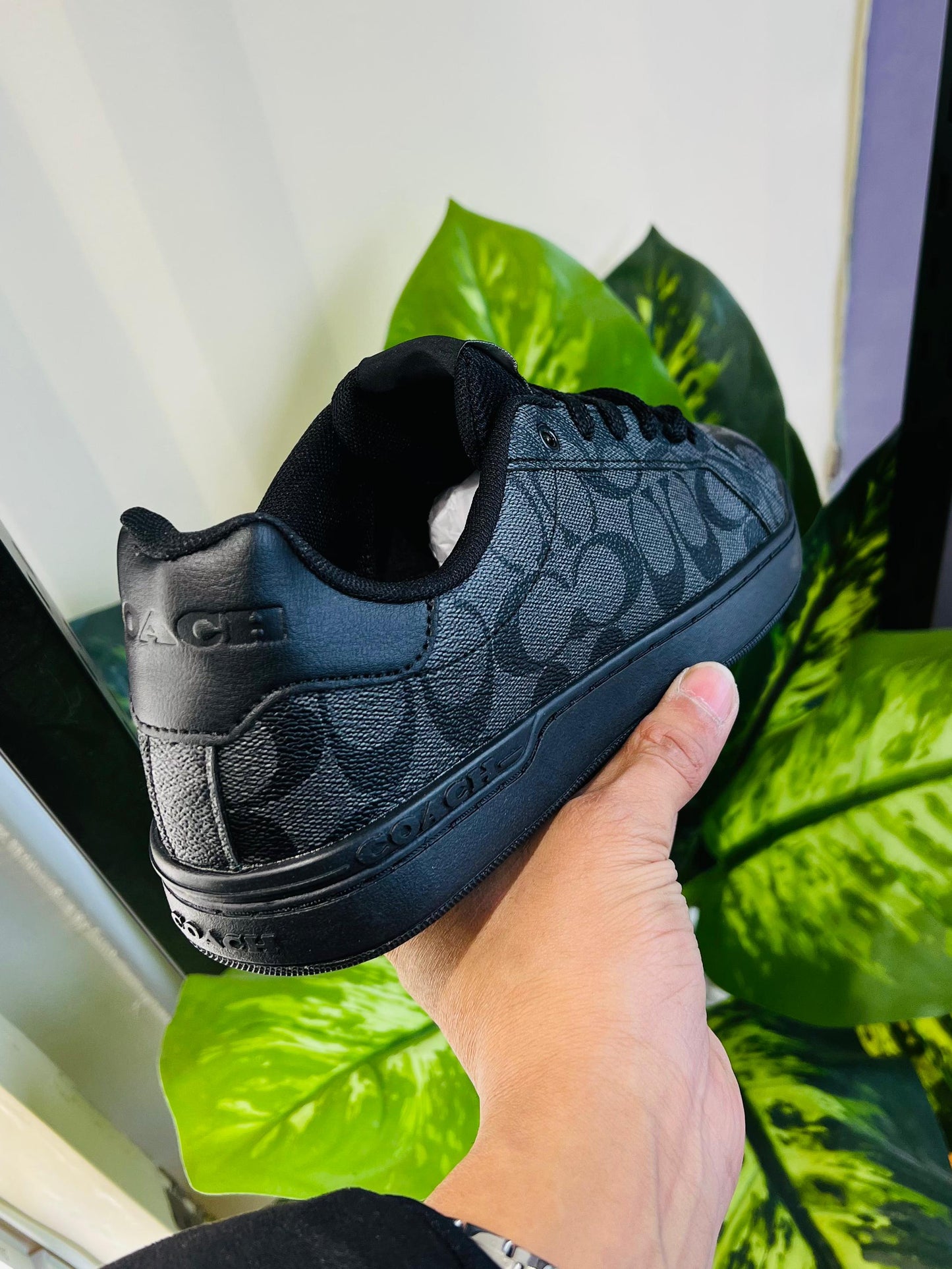 Shoes coach black sneakers