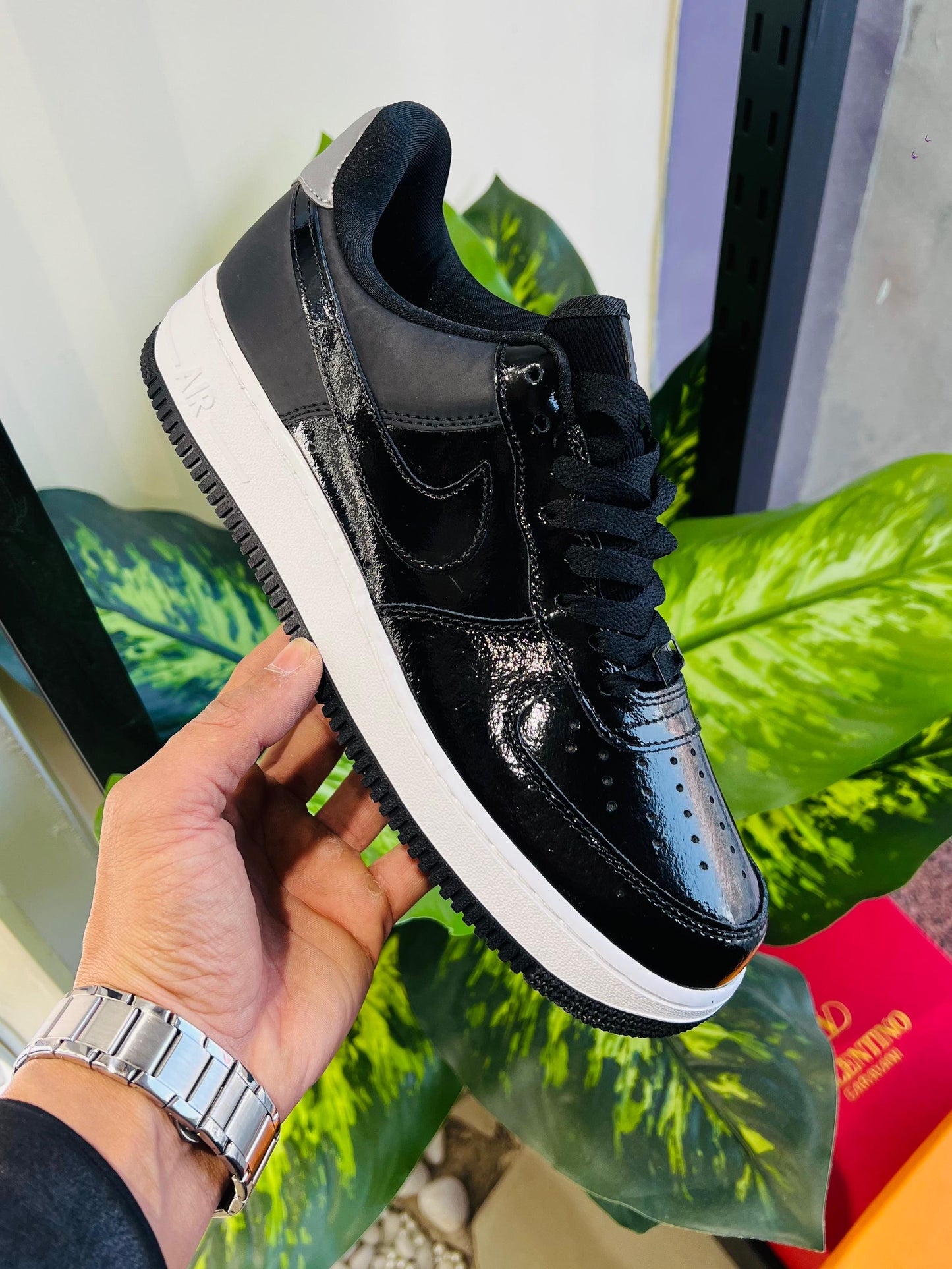 Shoes Nike airforce 1 black patent